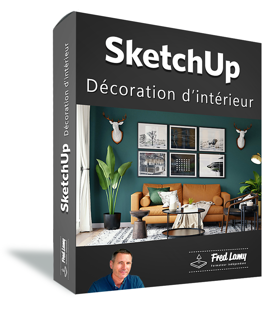 Formation SketchUp pour la décoration intérieur vol2